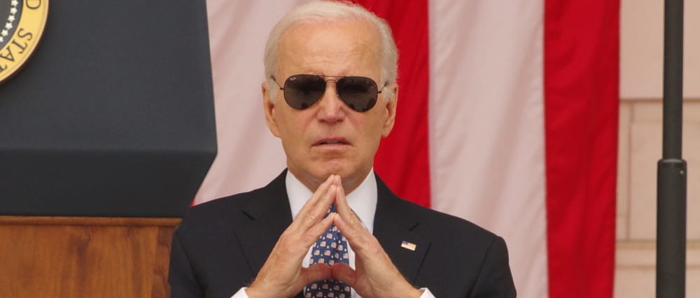 Der Lump Joe Biden geifert Beitragsbild