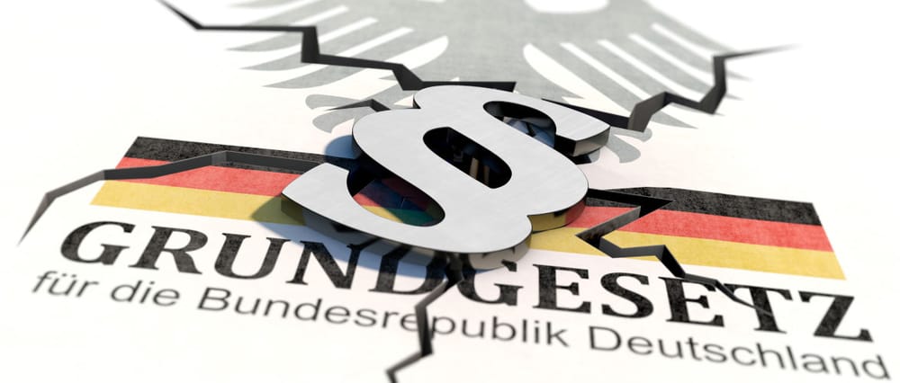 Der Rechtsstaat und das Grundgesetz werden entsorgt | Von Markus Fiedler Beitragsbild