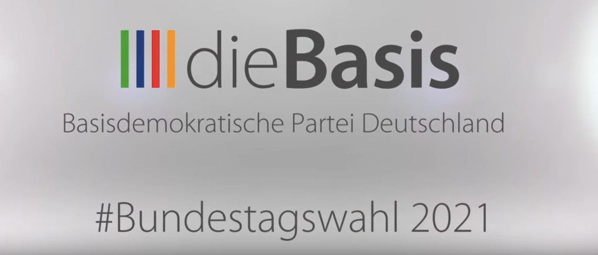 Eine Rede bei der Wahlveranstaltung von dieBasis in Essen